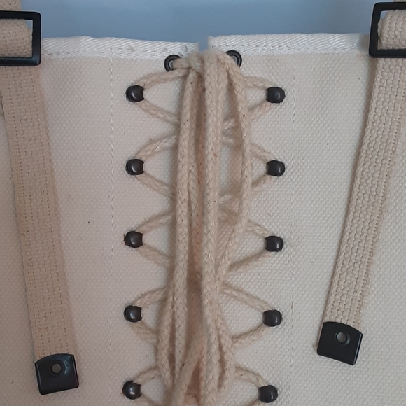 Canvas Coset handcrafted Cottagecore, Fairycore NWOT - Picture 5 of 10